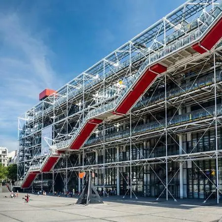 Apartment 50m2 Rue Rambuteau/pompidou/marais/hotel De *